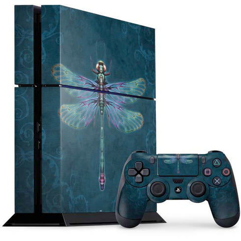 Brigid Ashwood Mystical Dragonfly PS4 Console and Controller Bundle Skin