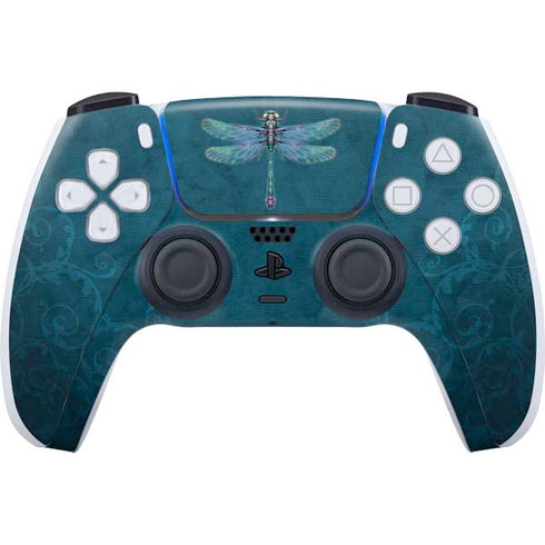 Brigid Ashwood Mystical Dragonfly PS5 Controller Skin