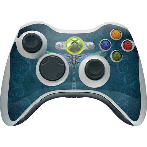 Brigid Ashwood Mystical Dragonfly Xbox 360 Wireless Controller Skin