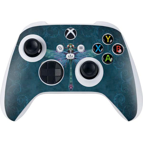 Brigid Ashwood Mystical Dragonfly Xbox Series S Controller Skin