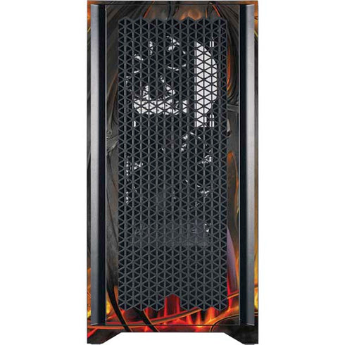 LA Williams Mythical Creature Corsair 4000D Tempered Glass Mid-Tower ATX Case Skin