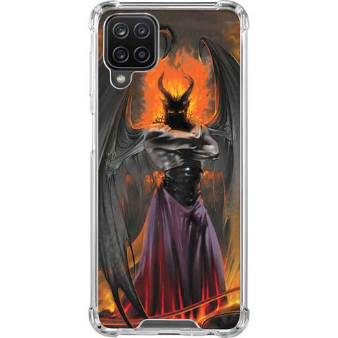 LA Williams Mythical Creature Galaxy A12 Clear Case