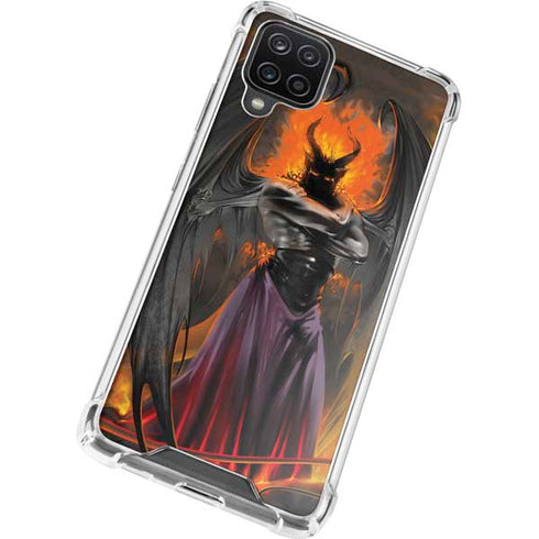LA Williams Mythical Creature Galaxy A12 Clear Case
