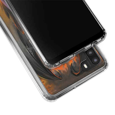LA Williams Mythical Creature Galaxy A21 Clear Case