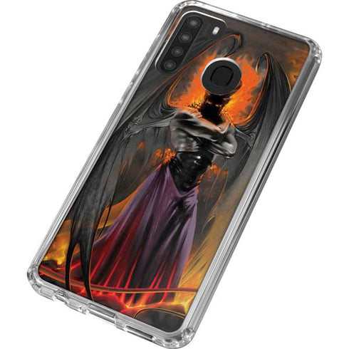 LA Williams Mythical Creature Galaxy A21 Clear Case