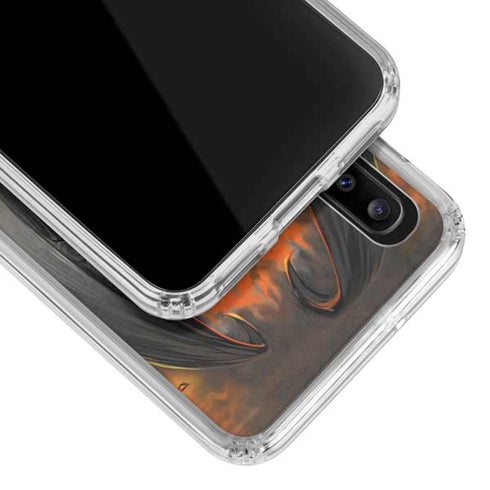 LA Williams Mythical Creature Galaxy A30 Clear Case