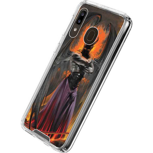 LA Williams Mythical Creature Galaxy A30 Clear Case