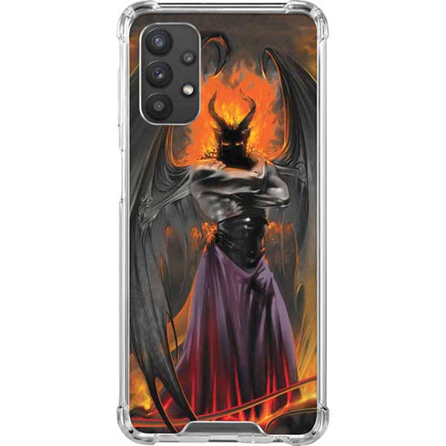 LA Williams Mythical Creature Galaxy A32 5G Clear Case