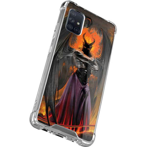 LA Williams Mythical Creature Galaxy A71 5G Clear Case