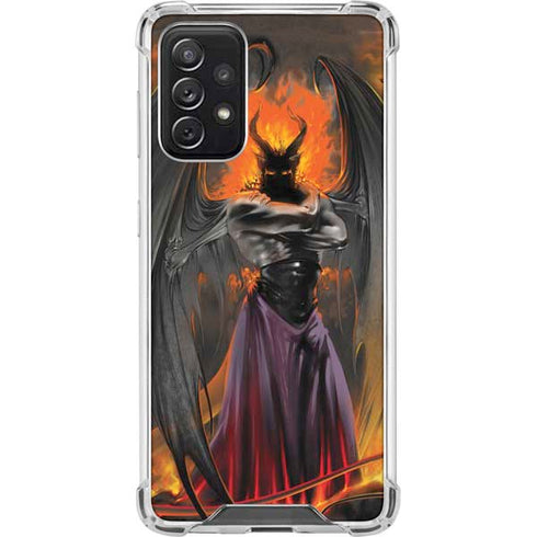LA Williams Mythical Creature Galaxy A72 5G Clear Case