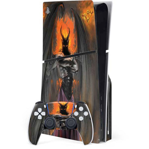 Mythical Creature by LA Williams PS5 Slim Disk Bundle Skin