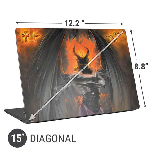 LA Williams Mythical Creature Universal Laptop 15in (12.2 x 8.8in) Skin