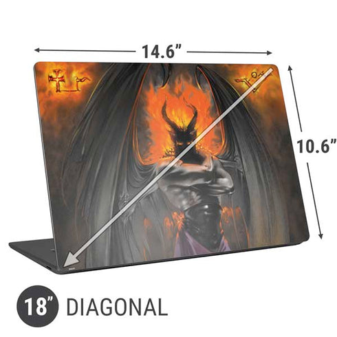 LA Williams Mythical Creature Universal Laptop 18in (14.6 x 10.6in) Skin