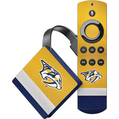 NHL Nashville Predators Alternate Jersey Amazon Fire TV Skin