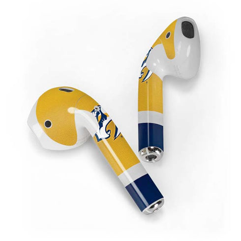 NHL Nashville Predators Alternate Jersey Apple AirPods Skin