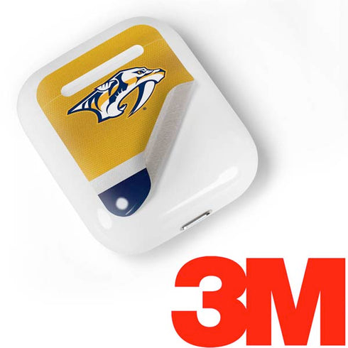 NHL Nashville Predators Alternate Jersey Apple AirPods Skin