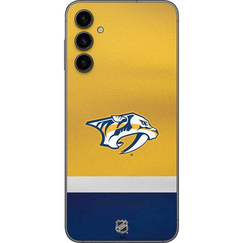 NHL Nashville Predators Alternate Jersey Galaxy A14 5G Skin