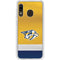 NHL Nashville Predators Alternate Jersey Galaxy A20 Clear Case