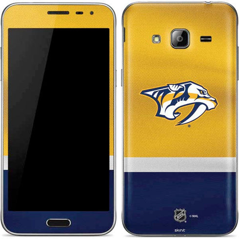 NHL Nashville Predators Alternate Jersey Galaxy J3 Skin