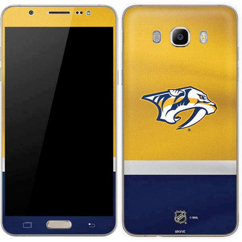 NHL Nashville Predators Alternate Jersey Galaxy J7 Skin