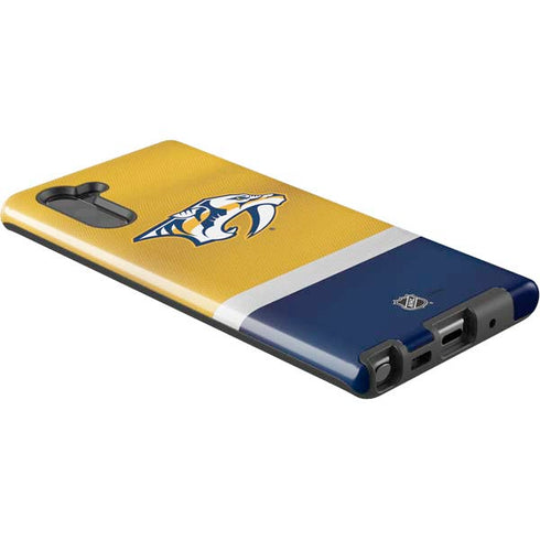 NHL Nashville Predators Alternate Jersey Galaxy Note 10 Pro Case