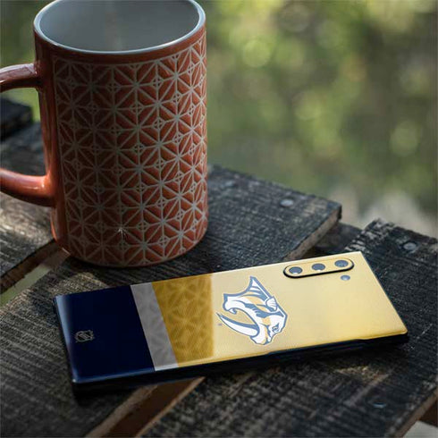 NHL Nashville Predators Alternate Jersey Galaxy Note 10 Skin