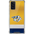 NHL Nashville Predators Alternate Jersey Galaxy Note20 5G Clear Case