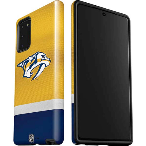 NHL Nashville Predators Alternate Jersey Galaxy Note20 5G Pro Case