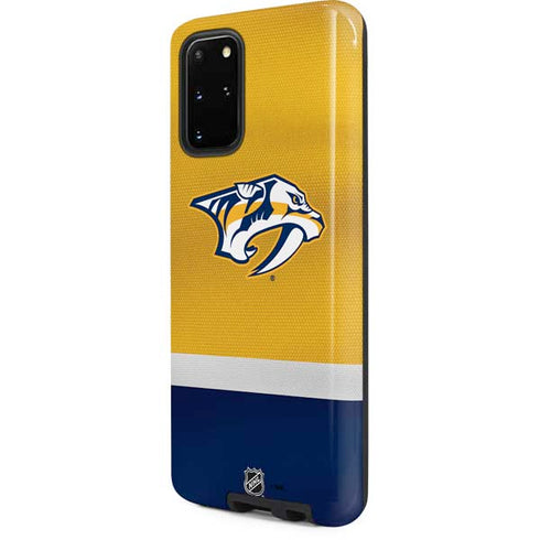 NHL Nashville Predators Alternate Jersey Galaxy S20 Plus Pro Case