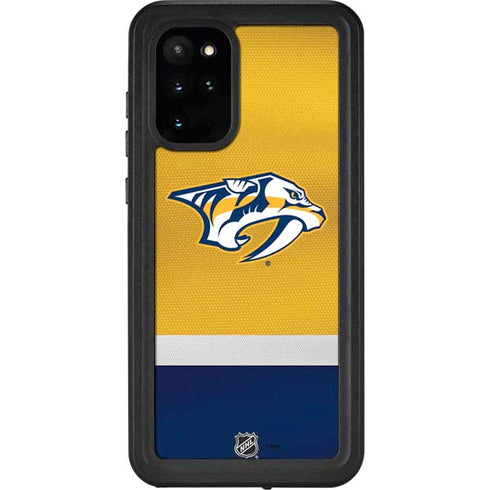 NHL Nashville Predators Alternate Jersey Galaxy S20 Plus Waterproof Case
