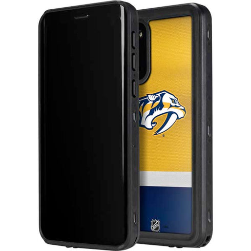 NHL Nashville Predators Alternate Jersey Galaxy S20 Plus Waterproof Case