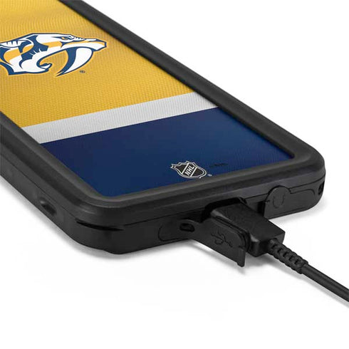 NHL Nashville Predators Alternate Jersey Galaxy S20 Plus Waterproof Case