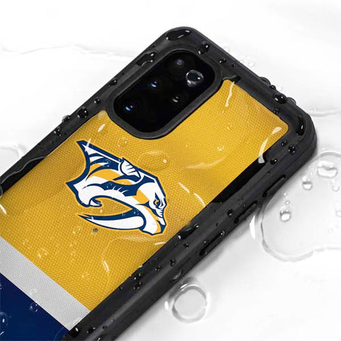 NHL Nashville Predators Alternate Jersey Galaxy S20 Plus Waterproof Case