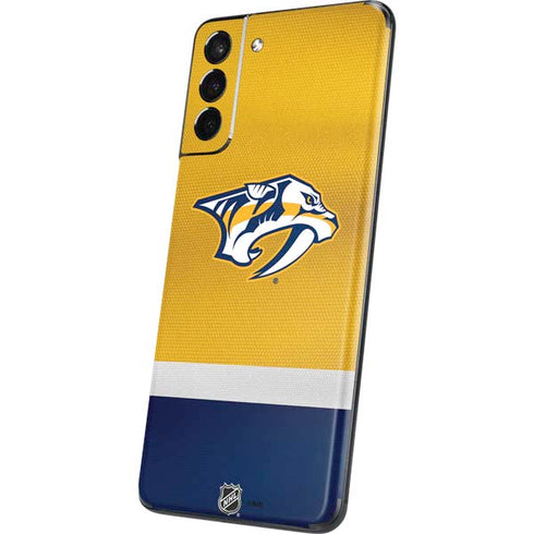 NHL Nashville Predators Alternate Jersey Galaxy S21 Plus 5G Skin
