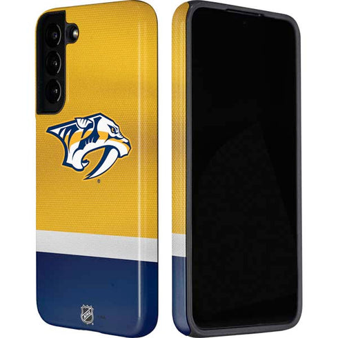 NHL Nashville Predators Alternate Jersey Galaxy S22 Plus Pro Case