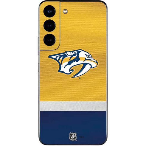 NHL Nashville Predators Alternate Jersey Galaxy S22 Skin
