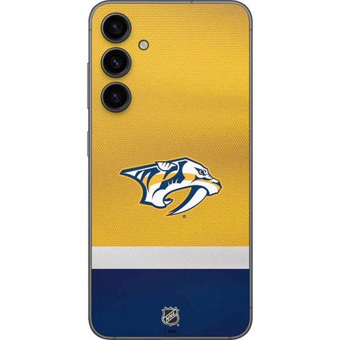 NHL Nashville Predators Alternate Jersey Galaxy S23 FE Skin