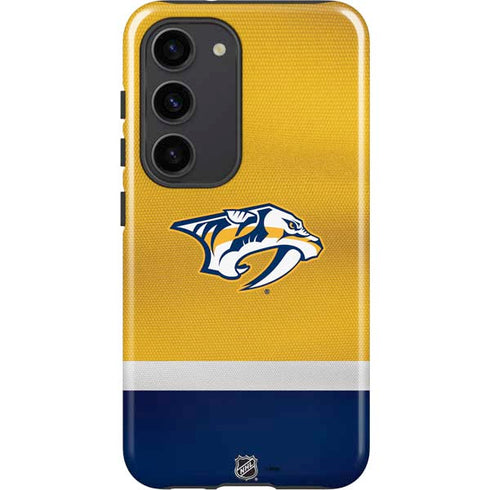 NHL Nashville Predators Alternate Jersey Galaxy S23 Pro Case
