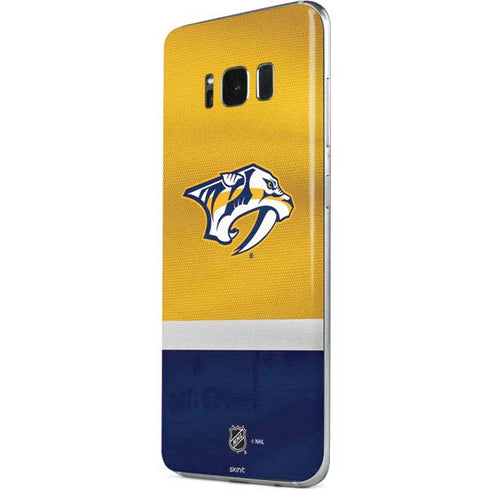 NHL Nashville Predators Alternate Jersey Galaxy S8 Skin