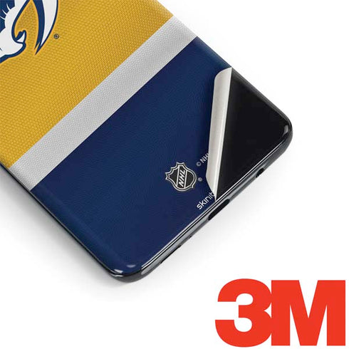 NHL Nashville Predators Alternate Jersey Galaxy S9 Plus Skin