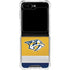 NHL Nashville Predators Alternate Jersey Galaxy Z Flip5 5G Clear Case
