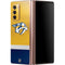 NHL Nashville Predators Alternate Jersey Galaxy Z Fold2 5G Skin