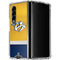NHL Nashville Predators Alternate Jersey Galaxy Z Fold4 5G Clear Case
