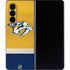 NHL Nashville Predators Alternate Jersey Galaxy Z Fold4 5G Skin