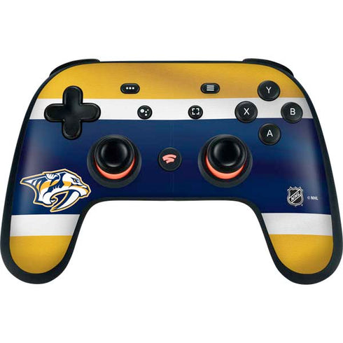 NHL Nashville Predators Alternate Jersey Google Stadia Controller Skin