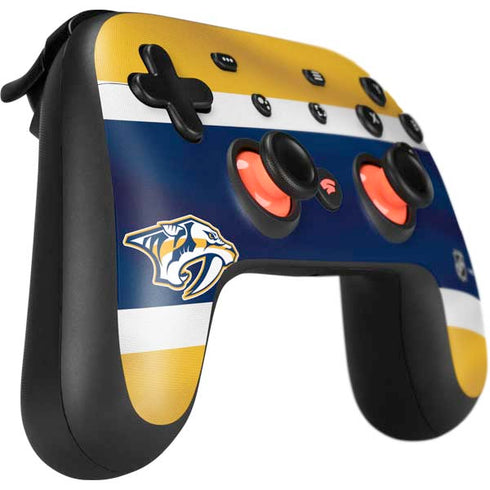 NHL Nashville Predators Alternate Jersey Google Stadia Controller Skin