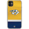 NHL Nashville Predators Alternate Jersey iPhone 11 Clear Case