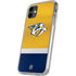 NHL Nashville Predators Alternate Jersey iPhone 11 Clear Case