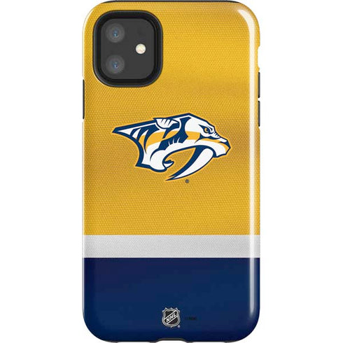 NHL Nashville Predators Alternate Jersey iPhone 11 Impact Case