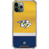 NHL Nashville Predators Alternate Jersey iPhone 11 Pro Max Clear Case